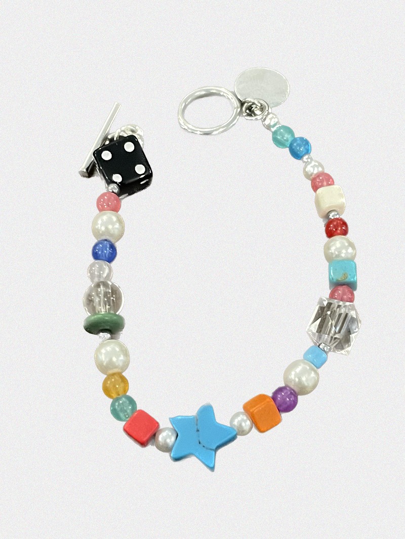 Amusant Star Beads Bracelet